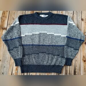 vintage '90s Michael Gerald knit sweater  men's size Medium